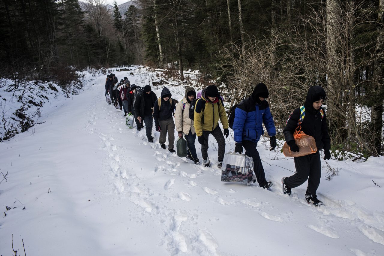 Bosnia Wandering Migrants Photo Gallery