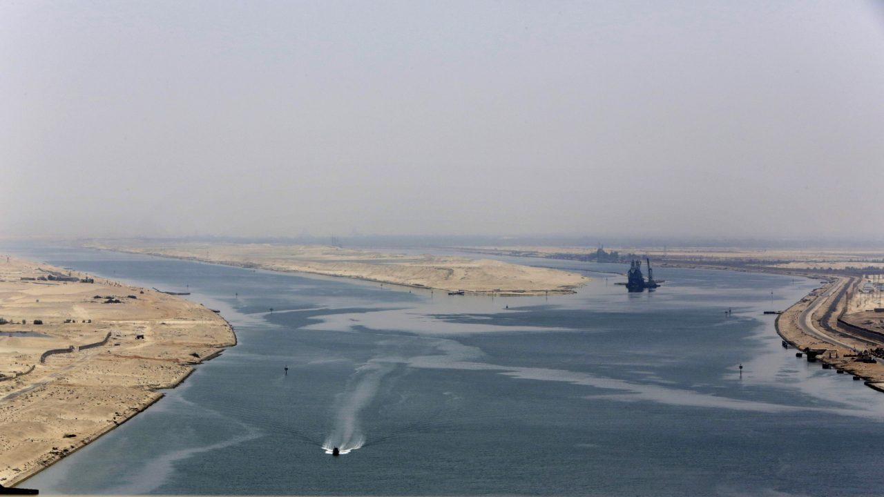 Suez Canal Stressed Mediterranean
