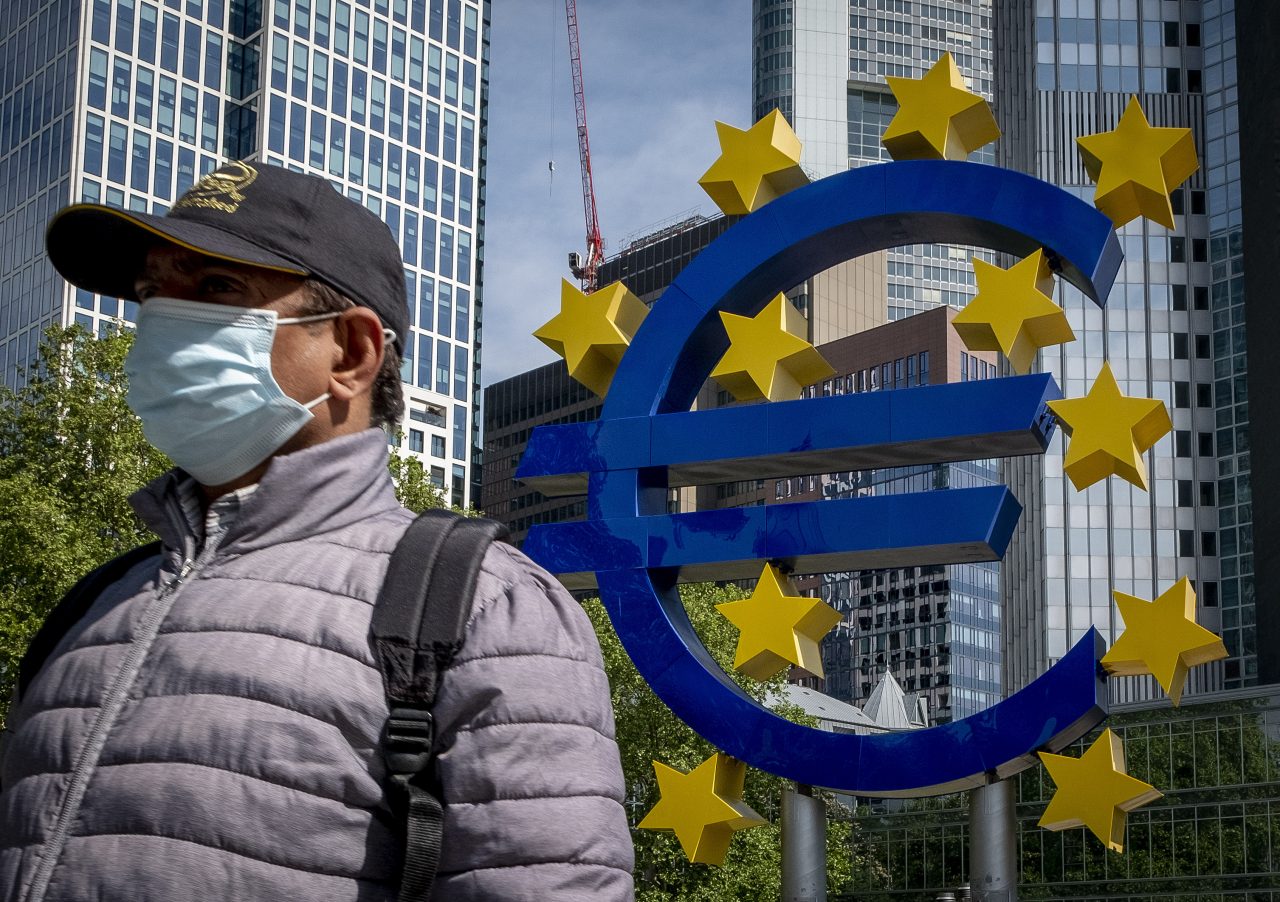 Virus Outbreak Germany Economy ECB