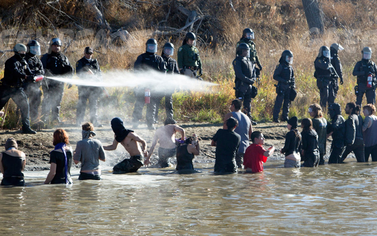 Water Protectors Dakota Access Pipeline Protests Continue