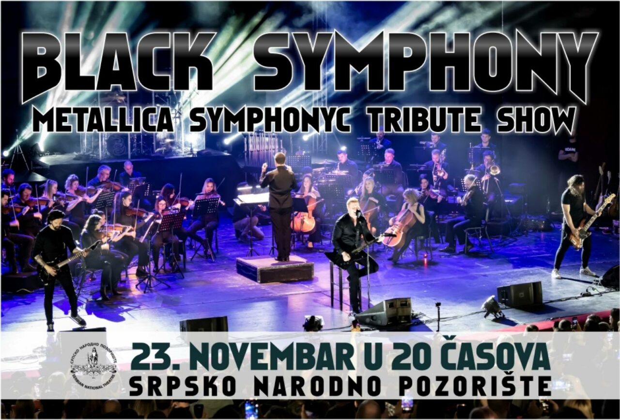 Black Mettalica tribute show poster
