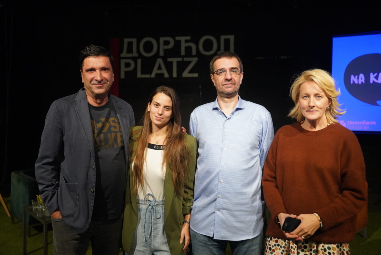 Dragan Ilic, Anja Simonovic, Aleksandar Dimitrijevic, Suzana Djordjevic.