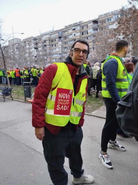 Sa profesorskog živog zida FOTO Jovana Brkić Moj Novi Sad