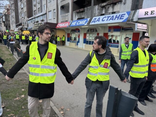 Živi zid 28. januara