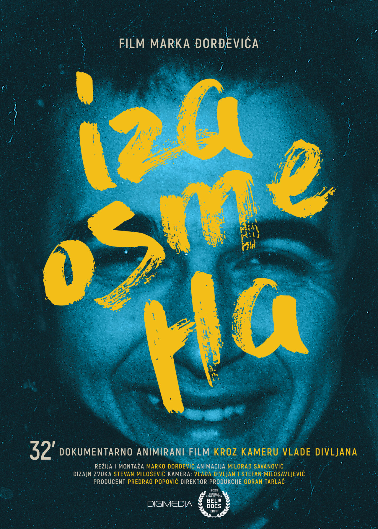Iza osmeh, plakat HR