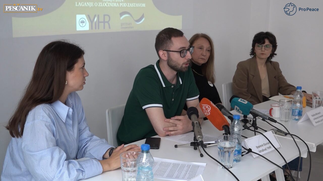 Snimak ekrna Peščanik