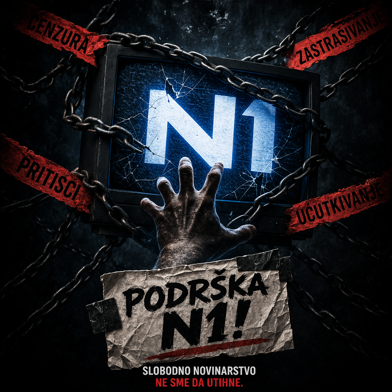 Pritisak na slobodu medija